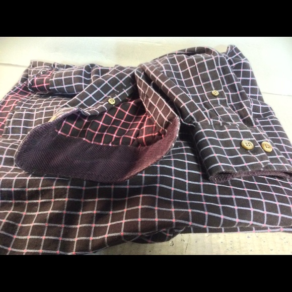 Mens “Mine” Button Down Shirt Large - Picture 2 of 3